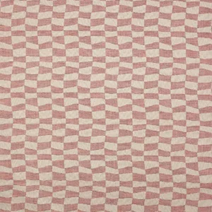 red checked woven fabric from Colefax & Fowler
