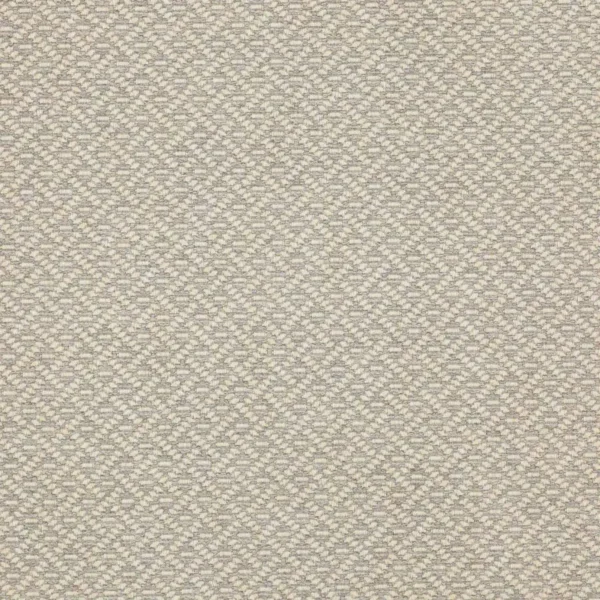 Kinsford Fabric - Silver by black-grey misc woven fabric from Colefax & Fowler