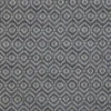 blue geometric woven fabric from Colefax & Fowler