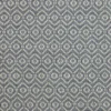 blue geometric woven fabric from Colefax & Fowler