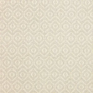black-grey geometric woven fabric from Colefax & Fowler