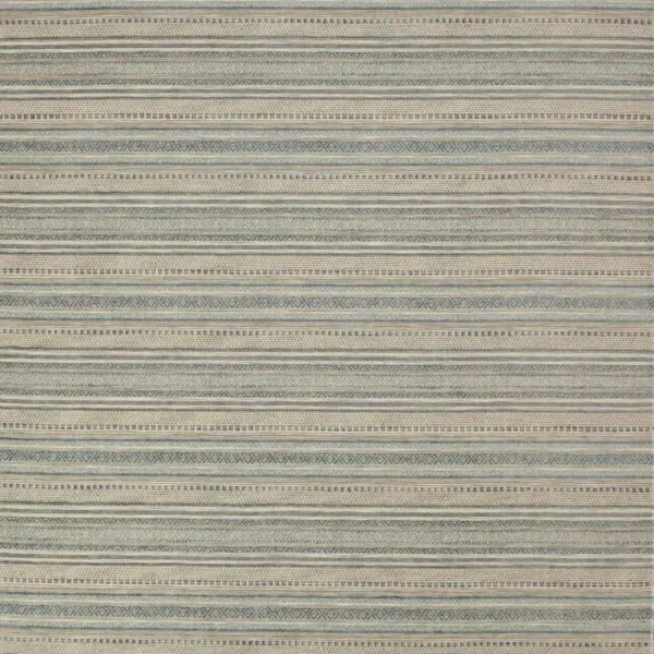 Carey Fabric - Old Blue by black-grey misc woven fabric from Colefax & Fowler