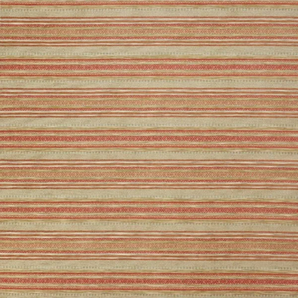 Carey Fabric - Red by multicolour misc woven fabric from Colefax & Fowler