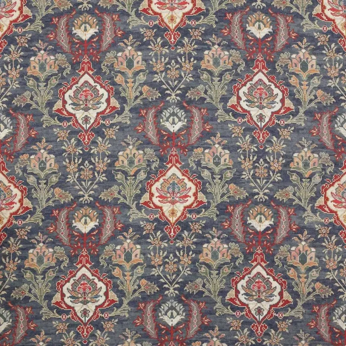Floriana Fabric - Navy swatch