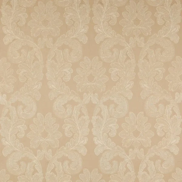 Palazzo Fabric - Gold by yellow botanical embroideried fabric from Colefax & Fowler