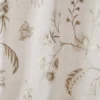 white botanical voile-sheer fabric from Colefax & Fowler