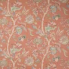 multicolour botanical linen fabric from Colefax & Fowler
