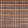 blue checked woven fabric from Colefax & Fowler