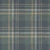 blue checked woven fabric from Colefax & Fowler