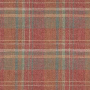 multicolour checked woven fabric from Colefax & Fowler