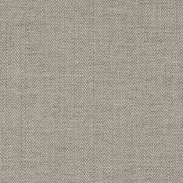 Tristram Fabric - Silver by black-grey striped woven fabric from Colefax & Fowler