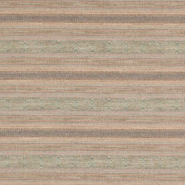 brown striped woven fabric from Colefax & Fowler