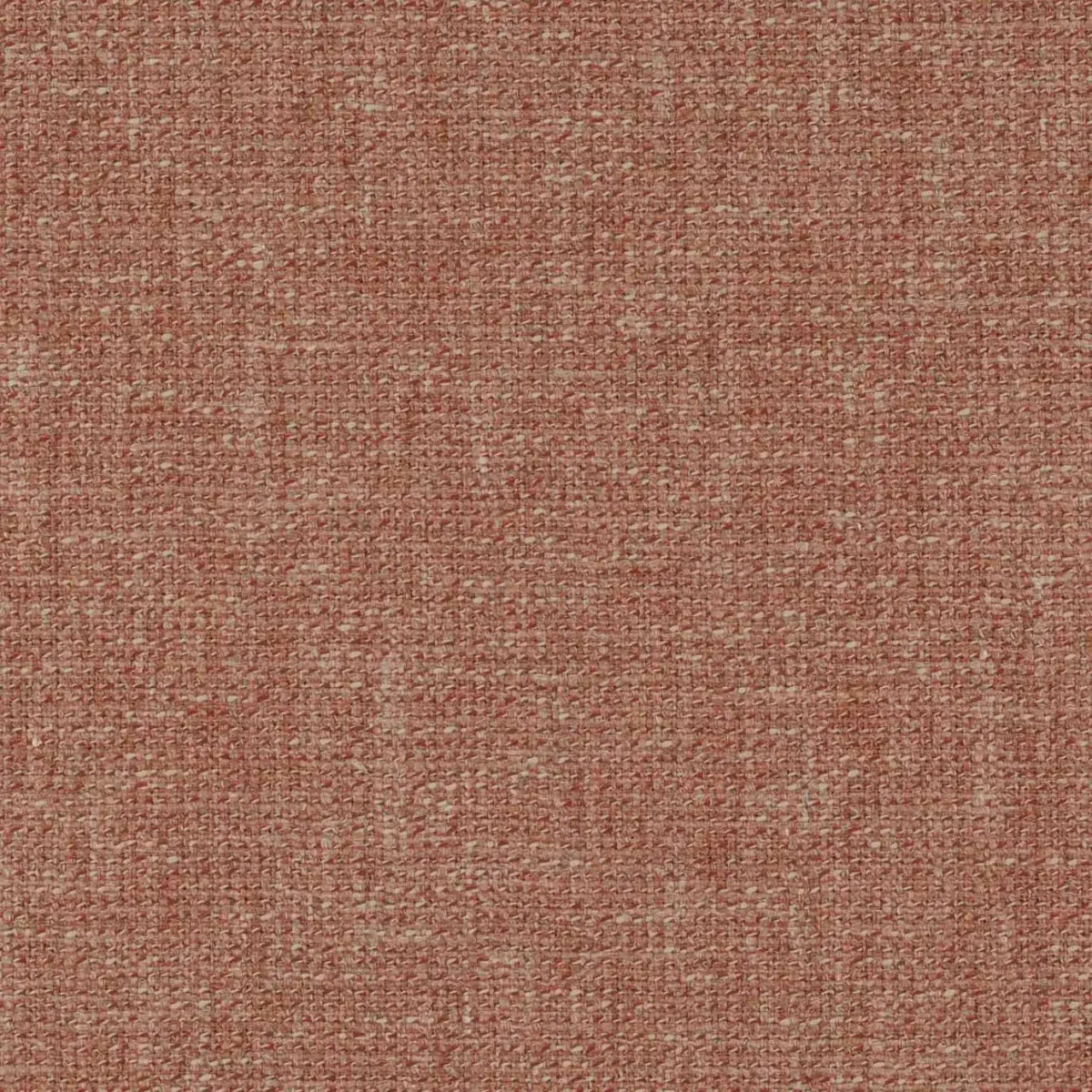 Durant Fabric - Brick by orange plain woven fabric from Colefax & Fowler