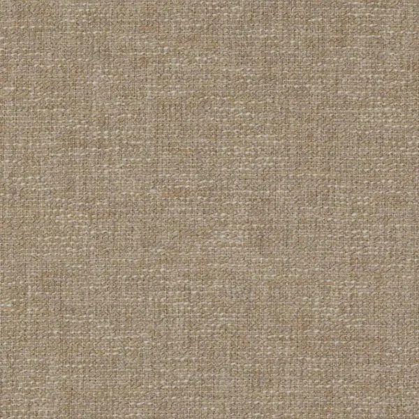 Durant Fabric - Flax by white plain woven fabric from Colefax & Fowler