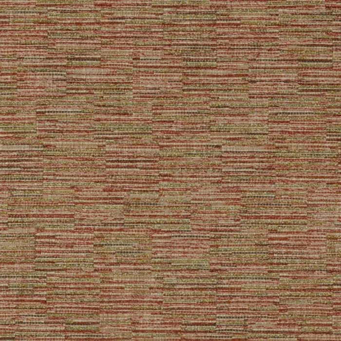 Carbery Fabric - Red / Moss swatch