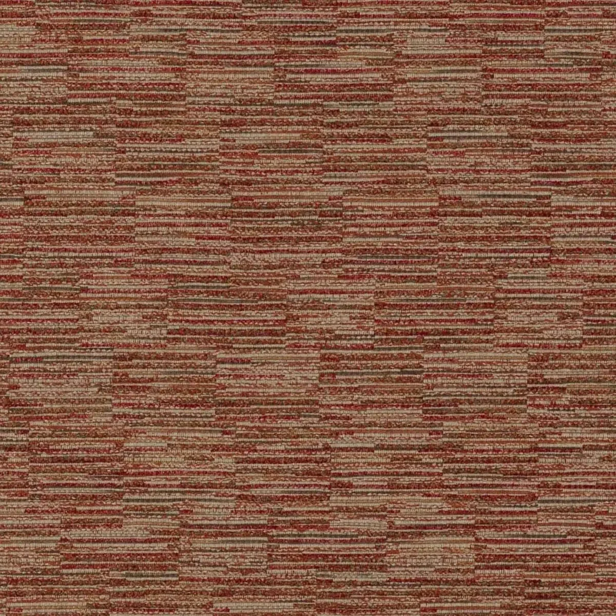 Carbery Fabric - Tomato by red misc woven fabric from Colefax & Fowler