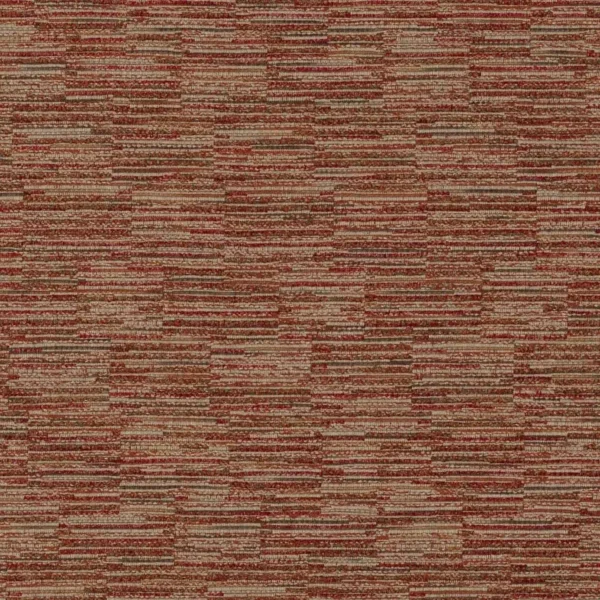 Carbery Fabric - Tomato by red misc woven fabric from Colefax & Fowler