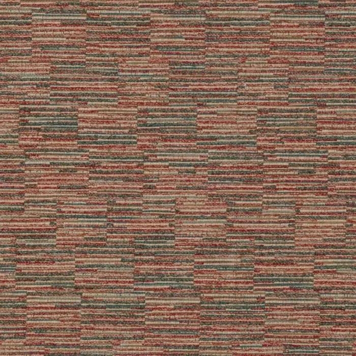 Carbery Fabric - Red / Forest swatch