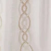 white contemporary cotton fabric from Colefax & Fowler