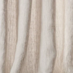 black-grey plain linen fabric from Colefax & Fowler