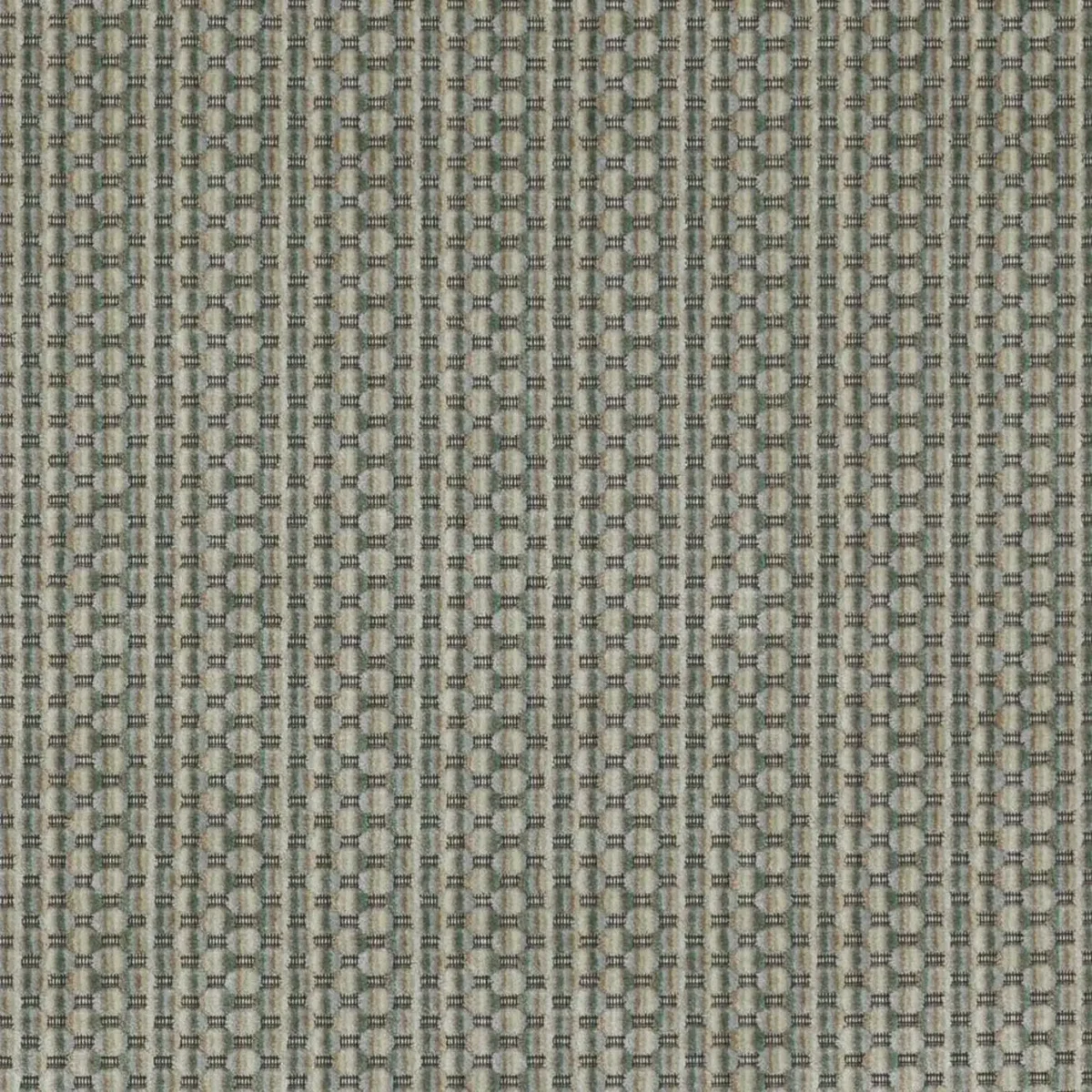 blue contemporary velvet-chenille fabric from Colefax & Fowler