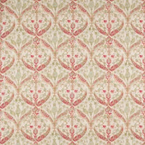 green traditional linen fabric from Colefax & Fowler