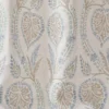 blue botanical linen fabric from Colefax & Fowler