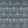 blue traditional linen fabric from Colefax & Fowler