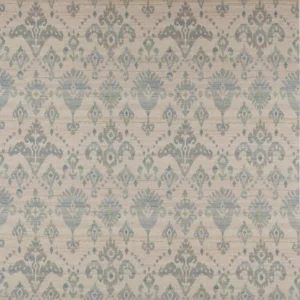 blue traditional linen fabric from Colefax & Fowler