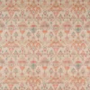 multicolour traditional linen fabric from Colefax & Fowler