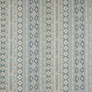 blue traditional printed fabric from Colefax & Fowler