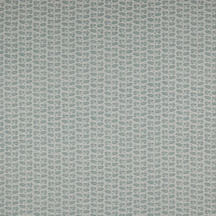 Leaf Stripe Fabric - Old Blue fabric swatch F4749-01