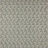 blue botanical linen fabric from Colefax & Fowler