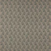 blue botanical linen fabric from Colefax & Fowler