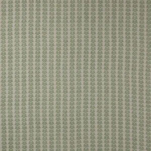 green botanical linen fabric from Colefax & Fowler