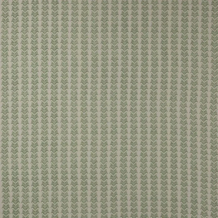 Birch Stripe Fabric - Green fabric swatch F4752-01