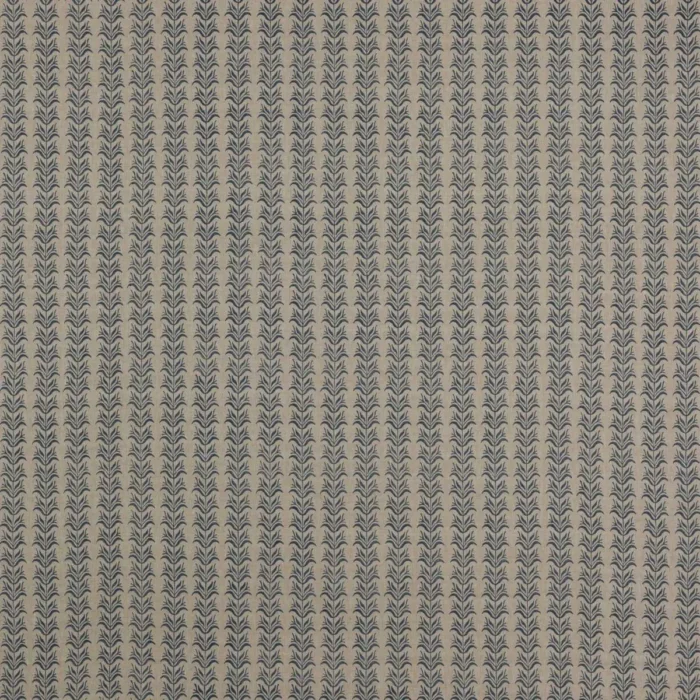 Birch Stripe Fabric - Navy Blue fabric swatch F4752-02