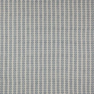 blue botanical linen fabric from Colefax & Fowler
