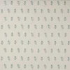 blue botanical linen fabric from Colefax & Fowler