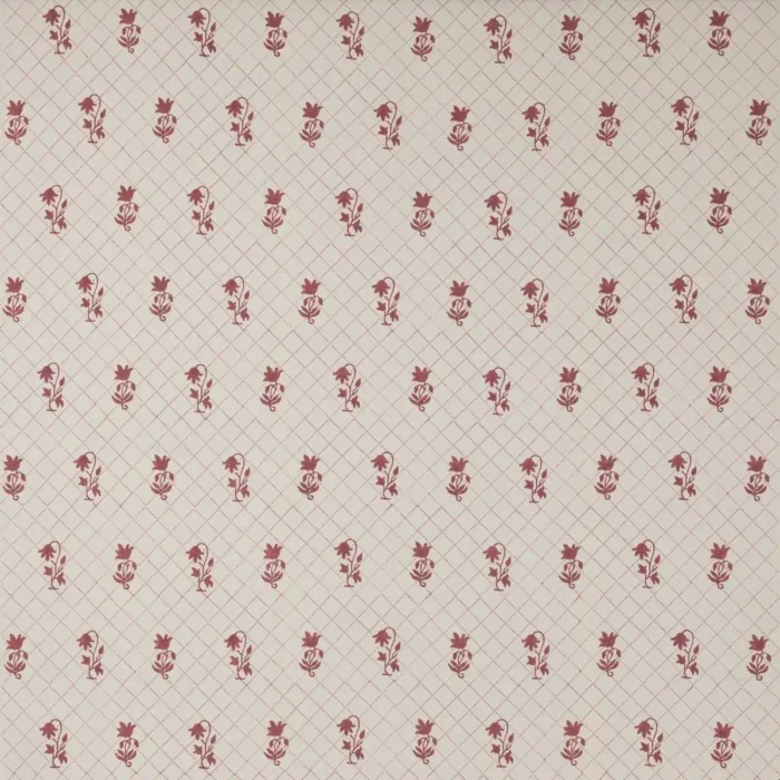Berkley Spring Fabric - Red fabric swatch F4753-03