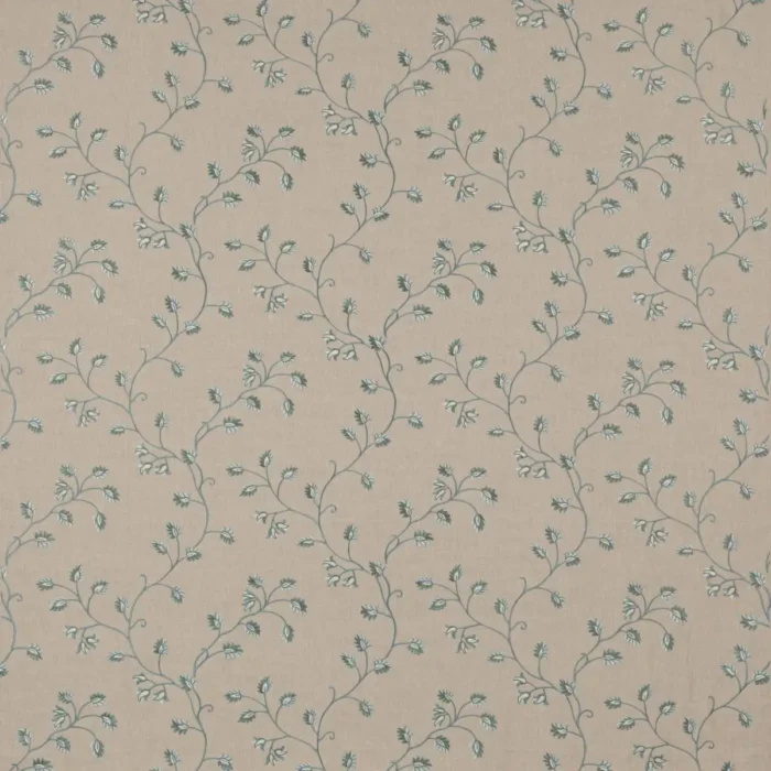 Colyton Fabric - Aqua swatch