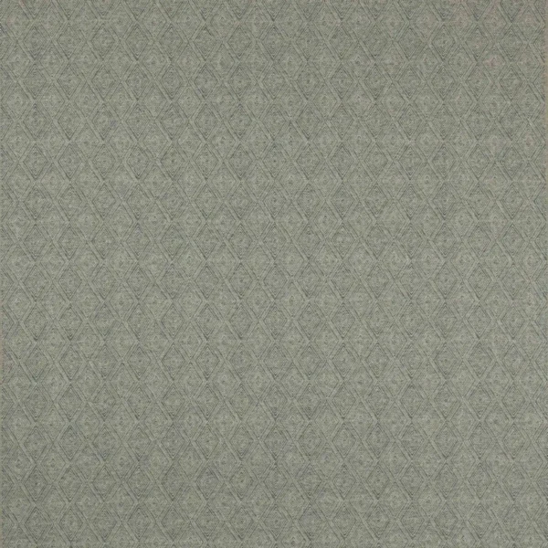 blue geometric jacquard fabric from Colefax & Fowler