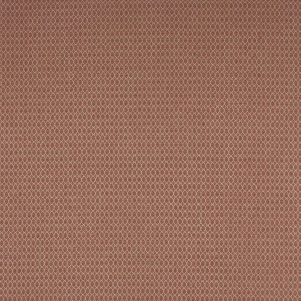 Arlette Fabric - Red by red geometric jacquard fabric from Colefax & Fowler