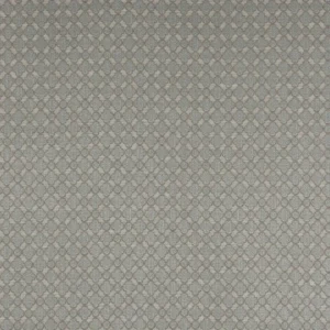blue geometric jacquard fabric from Colefax & Fowler