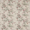 green botanical linen fabric from Colefax & Fowler