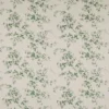 black-grey botanical linen fabric from Colefax & Fowler