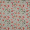 blue botanical printed fabric from Colefax & Fowler