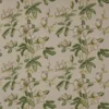 green botanical linen fabric from Colefax & Fowler