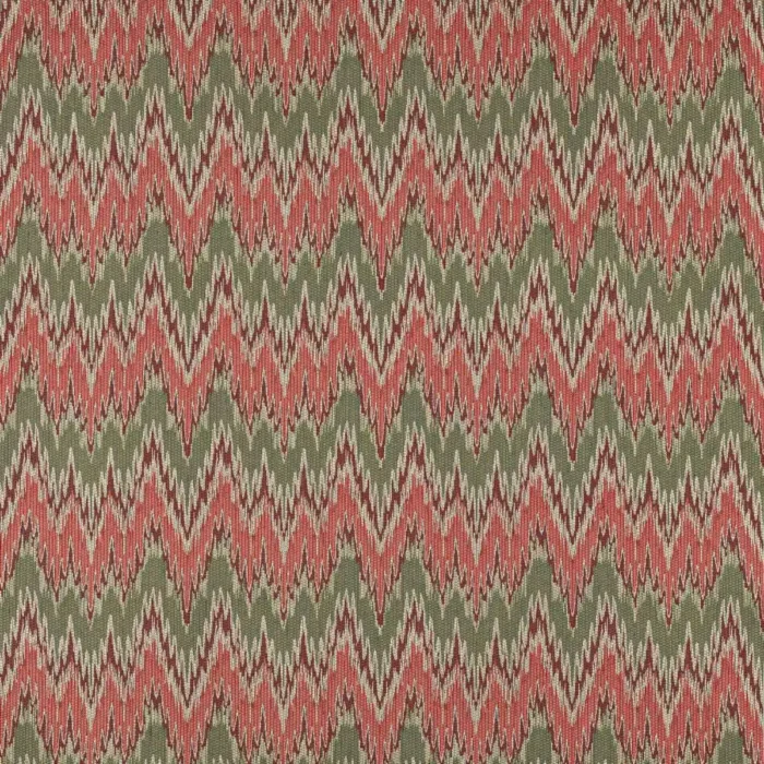 Medore Fabric - Red / Green swatch