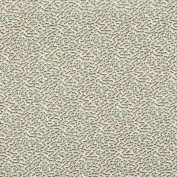 Kemble Fabric - Aqua by blue misc velvet-chenille fabric from Colefax & Fowler